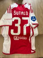 Ajax shirt L gesigneerd Sutalo, Ophalen of Verzenden, Zo goed als nieuw, Ajax, Shirt