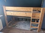 Bed hoogslaper steigerhout, Kinderen en Baby's, Kinderkamer | Stapelbedden en Hoogslapers, Ophalen, Gebruikt, Hoogslaper