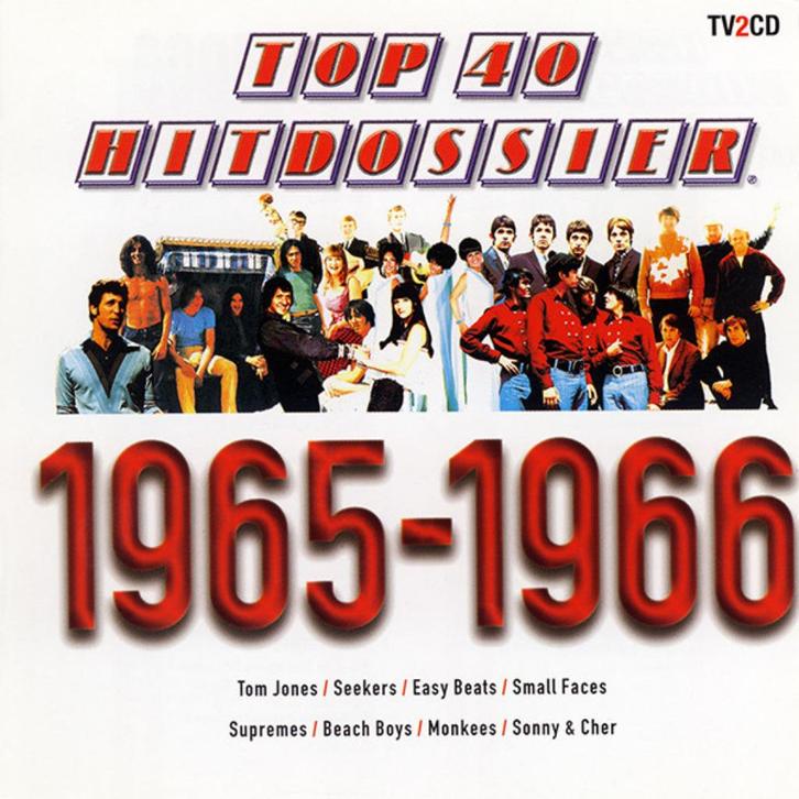 TOP 40 HITDOSSIER 1965 - 1966 (2-CD), Cd's en Dvd's, Cd's | Verzamelalbums, Zo goed als nieuw, Pop, Ophalen of Verzenden