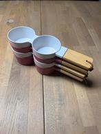 Gusta Borrel Schaaltjes Plastic - 4 Stuks, Ophalen, Zo goed als nieuw, Overige materialen, Schaal of Schalen