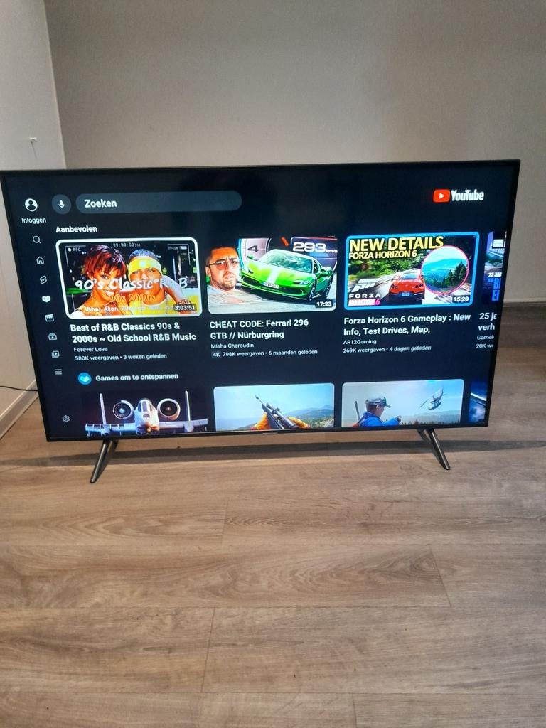 Grote 58 inch samsung smart tv, 50 Hz, Ophalen of Verzenden, Zo goed als nieuw, Samsung