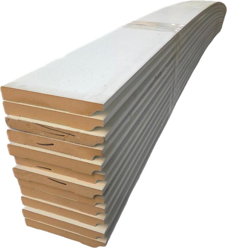 Diverse partijen plinten - Extra goedkoop, Doe-het-zelf en Verbouw, Plinten en Afwerking, Nieuw, Plinten, Mdf, 200 tot 250 cm