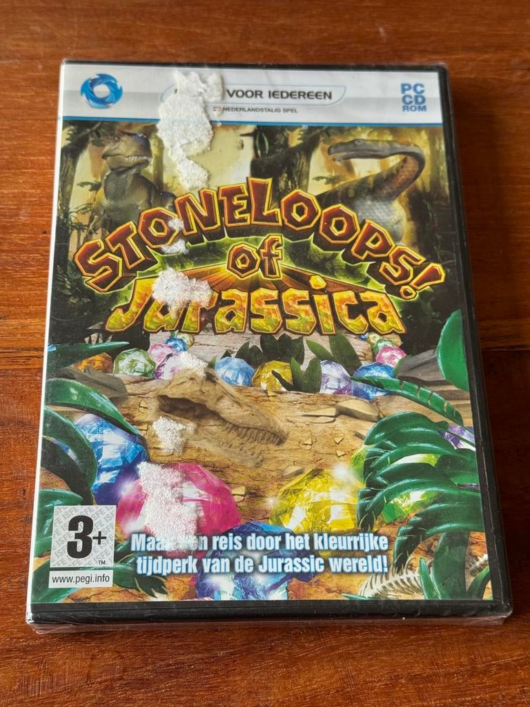 pc cdrom stoneloops of jurassica, 1 speler, Ophalen of Verzenden, Zo goed als nieuw, Avontuur en Actie