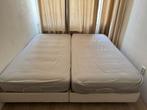 2 Heavy Single beds for sale with robust mattress, Ophalen, Tweepersoons, Bedbodem, 200 cm