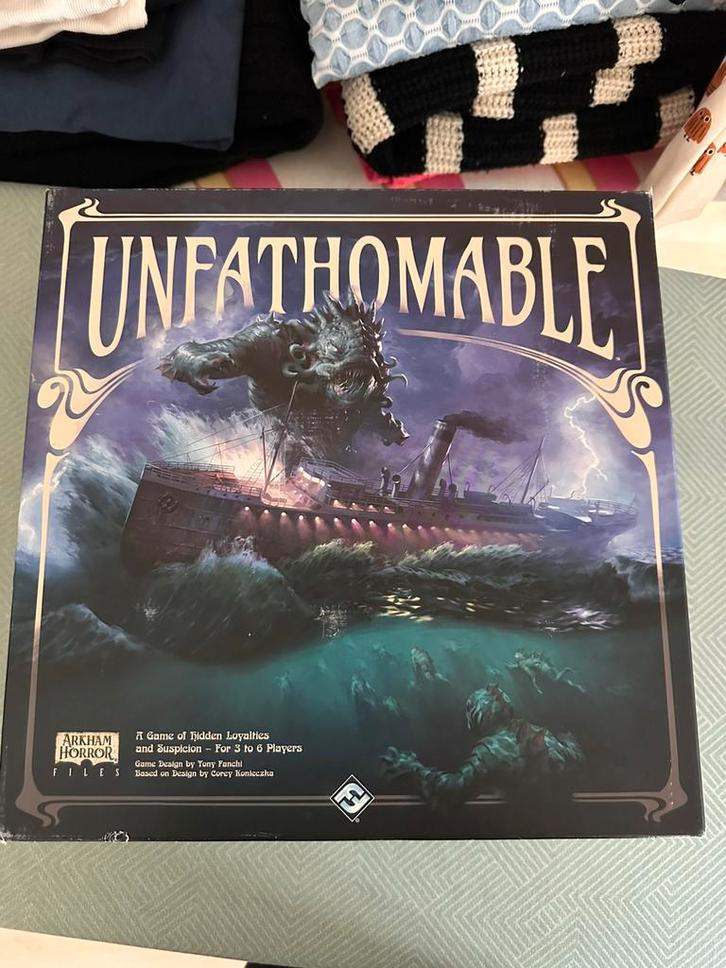 Bordspel – Unfathomable, Hobby en Vrije tijd, Wargaming, Zo goed als nieuw, Overige soorten, Ophalen of Verzenden