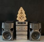 TECHNICS HD-350 audio set met SONY speakers, Gebruikt, Cd-speler, Microset, Ophalen