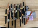 Lot van 19 Vintage Horloges Eterna Rado Bulova Casio, Staal, Met bandje, Polshorloge, Bulova