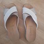 Hush Puppies Sandalen Wit/Zilver - Maat 39, Wit, Gedragen, Hush Puppies, Sandalen of Muiltjes
