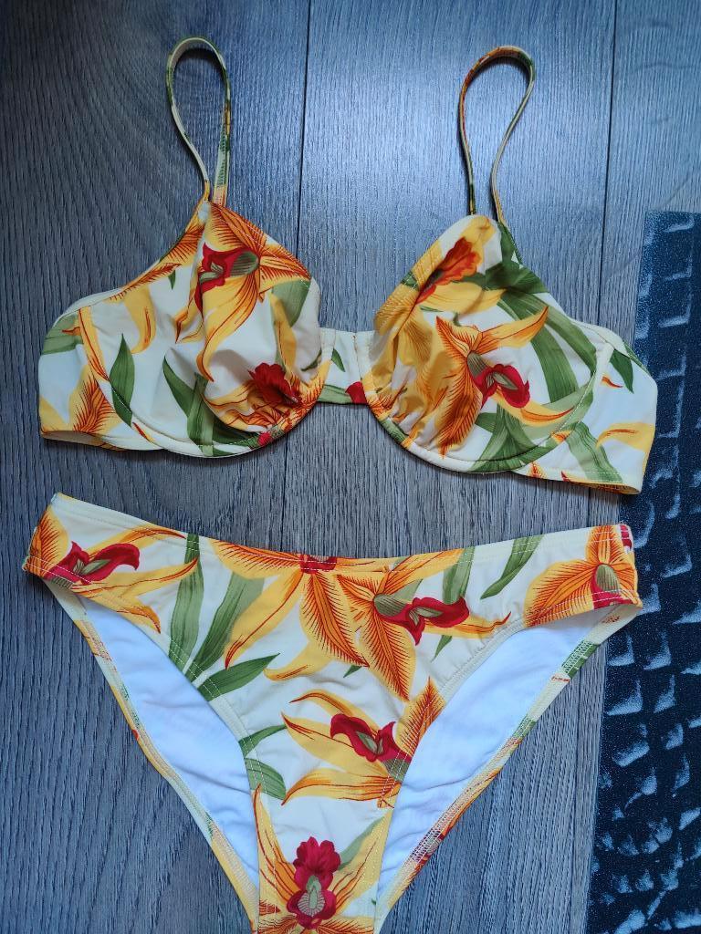 magistral nieuwe gevoerde bikini maat 42 cup 85 C, Verzenden, Nieuw, Geel, Bikini