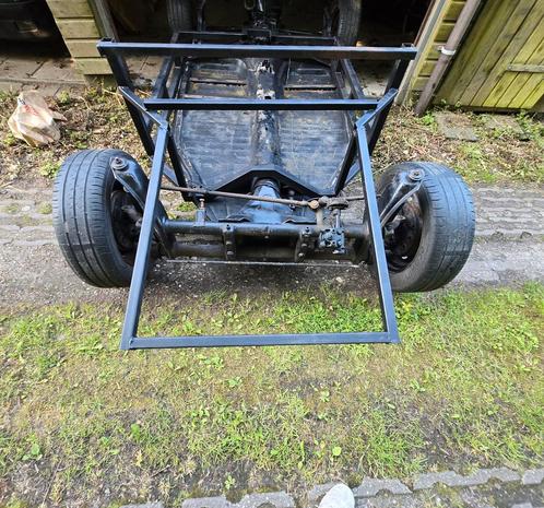 Porsche 356 replica chassis 210cm, Auto-onderdelen, Carrosserie en Plaatwerk, Motorkap, Porsche, Volkswagen, Ophalen