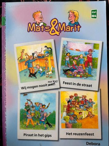 Mats & Marit - Kinderboek AVI M4 beschikbaar voor biedingen