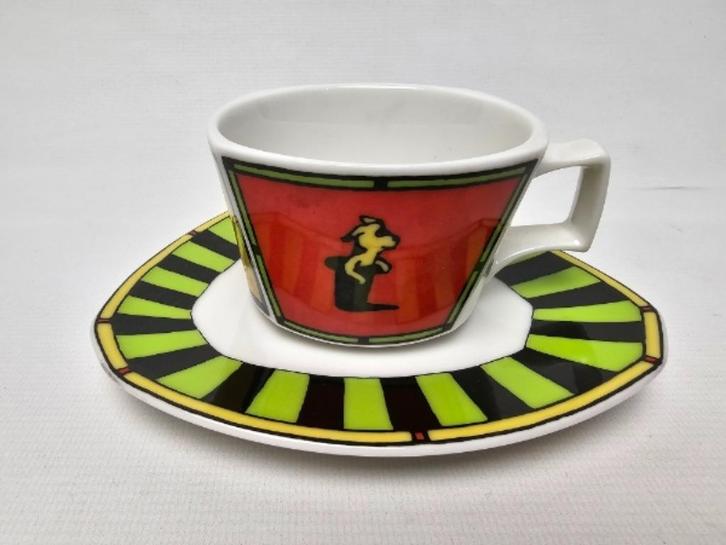 # Rosenthal Flash Love Story Koffie kop en Schotel, Huis en Inrichting, Keuken | Servies, Zo goed als nieuw, Kop(pen) en/of Schotel(s)