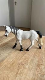 Schleich paard wit met donkere manen, Ophalen of Verzenden, Zo goed als nieuw, Paard, Beeldje of Figuurtje