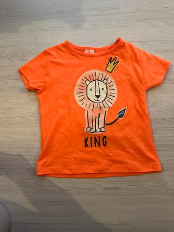 Koningsdag shirt maat 98 leeuw oranje zgan beschikbaar voor biedingen