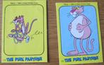 twee plaatjes van Pink Panther - nummers 122 en 200 - 1984, Ophalen of Verzenden, Gebruikt, Meerdere plaatjes