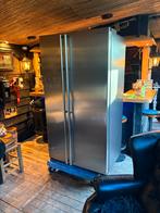 Samsung Amerikaanse Koelkast AAA+ Zilver, Witgoed en Apparatuur, Koelkasten en IJskasten, Ophalen, Gebruikt, 200 liter of meer