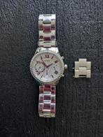 Guess dames horloge 40mm Met rondom steentjes, Met strass, Guess, Staal, Gebruikt