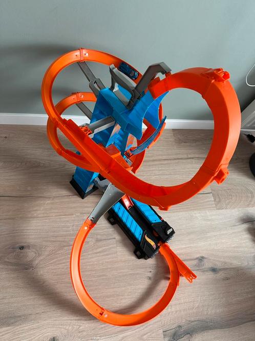 HotWheels racebaan, Kinderen en Baby's, Speelgoed | Racebanen, Zo goed als nieuw, Racebaan, Elektrisch, Hot Wheels, Ophalen