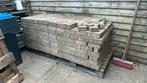 Betonklinkers 21x7x8 cm 1000 stuks, Ophalen, Gebruikt, Klinkers, 10 m² of meer