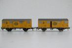 2 x FLEISCHMANN 5332 ASG wagons met schuifdeuren, Fleischmann, Gebruikt, Ophalen of Verzenden, Gelijkstroom