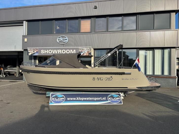 Maxima 620 Retro | Honda 40 pk | Occasion 2023, Watersport en Boten, Sloepen, Gebruikt, 30 tot 50 pk, 6 meter of meer, Buitenboordmotor