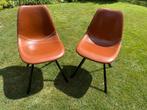 5 bruine Dutchbone stoelen, Ophalen, Gebruikt, Bruin, Vijf, Zes of meer stoelen
