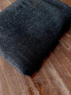 Donkergrijze stof, 2+ meter, grof geweven, 120 cm of meer, Ophalen of Verzenden, Nieuw, 200 cm of meer