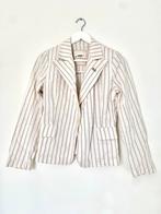 Linnen pak Burberry 38/M, Maat 38/40 (M), Verzenden, Wit, Zo goed als nieuw