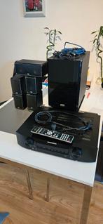 marantz NR1506 versterker met Heco Ambient 5.1 speaker set, 70 watt of meer, Zo goed als nieuw, 5.1-systeem, Overige spelers