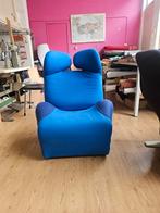 Cassina 111 Wink fauteuil met nieuwe kwadraat stof bekleding, Huis en Inrichting, Fauteuils, Ophalen of Verzenden