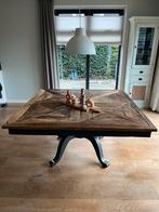 Eettafel Château Belvédère Riviera Maison 150x150, Huis en Inrichting, Tafels | Eettafels, Ophalen, 150 tot 200 cm, Vierkant, Zo goed als nieuw