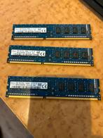 3x 4GB PC3L/PC3 RAM Geheugen, Computers en Software, RAM geheugen, Gebruikt, DDR3, Ophalen of Verzenden, Desktop
