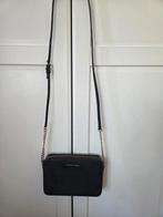 MICHAEL KORS leren zwarte crossbody TAS....KERST TIP!, Ophalen of Verzenden, Zo goed als nieuw, Zwart, Handtas