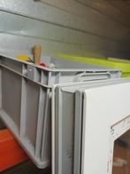 Kunststof Draaikiep kozijn  b60 x h60 cm Wit  -2394-, Doe-het-zelf en Verbouw, Kozijnen en Schuifpuien, Niet ingevuld, Kunststof