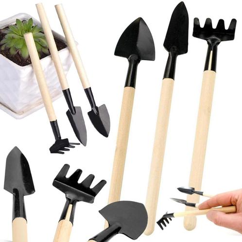Set tuingereedschap - 3-in-1 - mini-potgereedschap - 17CM, Tuin en Terras, Hand-tuingereedschap, Nieuw, Ophalen of Verzenden