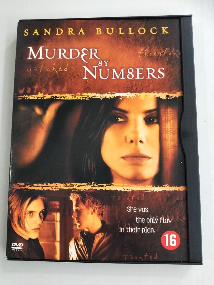 DVD Murder by Numbers - met o.a. Sandra Bullock,Ryan Gosling, Cd's en Dvd's, Dvd's | Thrillers en Misdaad, Zo goed als nieuw, Actiethriller
