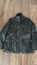 Boss leer jas, Kleding | Heren, Maat 48/50 (M), Zwart, Ophalen of Verzenden, Zo goed als nieuw