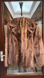 Bont jas, Ophalen of Verzenden, Zo goed als nieuw, Maat 38/40 (M), Bruin