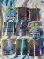 9 Zeldzame Rainbow GX / Tag Team, Pokemon Kaarten, Ophalen, Zo goed als nieuw, Meerdere kaarten
