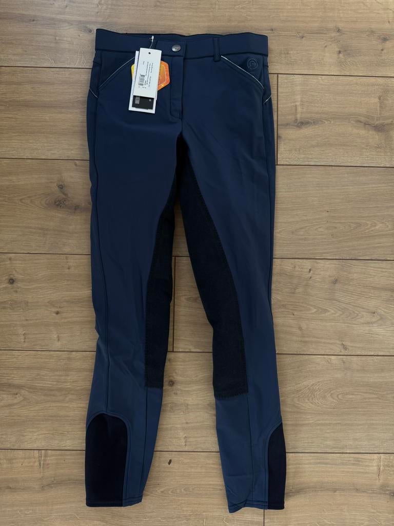 Nieuwe anky paardrijbroek navy kunstlederzitvlak 36, Nieuw, A, A, Kinderen