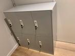 Metalen lockerkast met 6 kluisjes, Huis en Inrichting, Kasten | Lockerkasten, Ophalen, Zo goed als nieuw