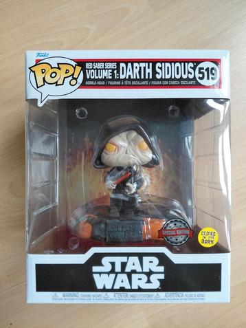 Funko Pop! Star Wars Darth Sidious #519 beschikbaar voor biedingen