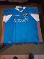 Vintage Chelsea Shirt - Autoglass Sponsor, Blauw, Overige maten, Ophalen of Verzenden, Gedragen