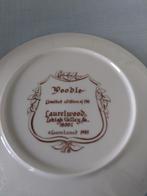 Poedel sierbord wandbord Laurelwood 1980, 1981, 1984,1990, Ophalen