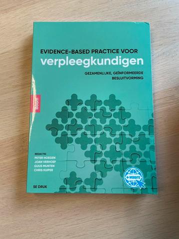Evidence based practice voor verpleegkundigen 5de druk beschikbaar voor biedingen