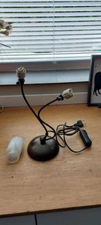 Halogeen lampvoet brons, Ophalen of Verzenden, Gebruikt, Minder dan 50 cm