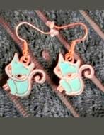 Oorbellen hond, Verzenden, Nieuw, Goud, Hangers