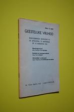 Geestelijke vrijheid- redevoeringen- 1940-, Ophalen of Verzenden, Gelezen, H. Colijn