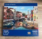 Corner Piece puzzel 1000 stukjes Canals of Venice, Ophalen of Verzenden, 500 t/m 1500 stukjes, Zo goed als nieuw