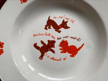 Molenaar’s kindermeel bordje beschikbaar voor biedingen